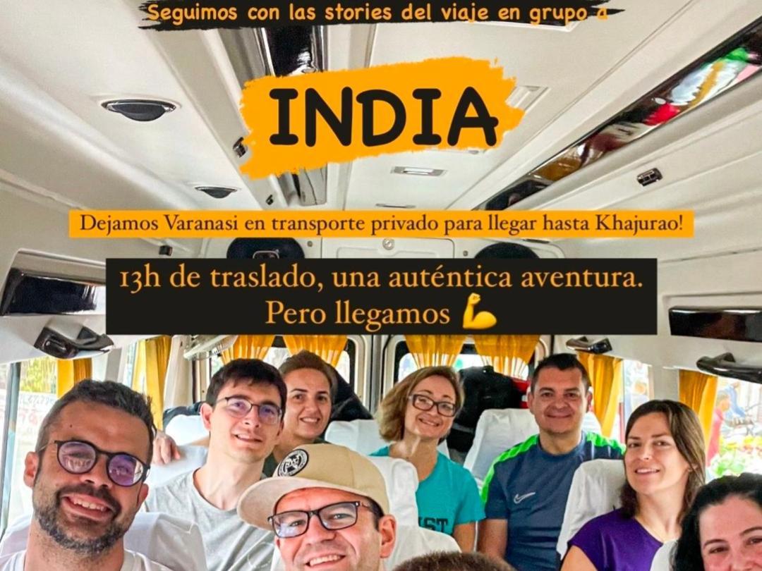Karma Hostel Khadzsuráhó Kültér fotó
